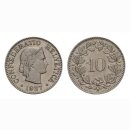 10 Rappen 1937 Schweiz