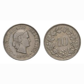 10 Rappen 1944 Schweiz