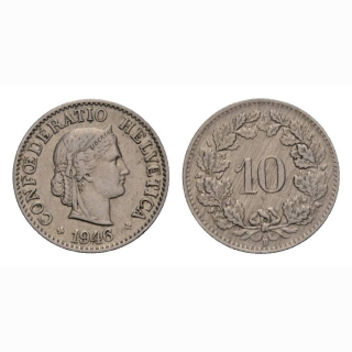 10 Rappen 1946 Schweiz