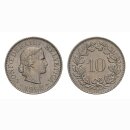 10 Rappen 1962 Schweiz