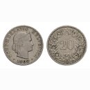 20 Rappen 1902 Schweiz