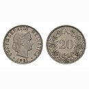 20 Rappen 1931 Schweiz