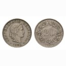 20 Rappen 1951 Schweiz