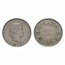 20 Rappen 1955 Schweiz