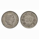20 Rappen 1956 Schweiz