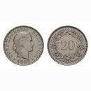 20 Rappen 1962 Schweiz