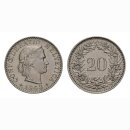 20 Rappen 1963 Schweiz