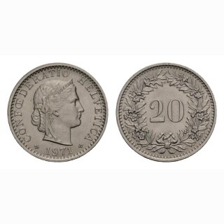 20 Rappen 1971 Schweiz