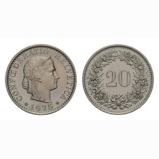 20 Rappen 1975 Schweiz