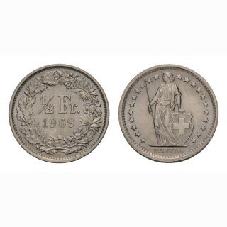 50 Rappen 1969 B Schweiz