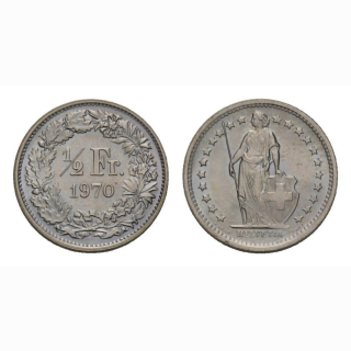 50 Rappen 1970 Schweiz