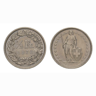 50 Rappen 1976 Schweiz