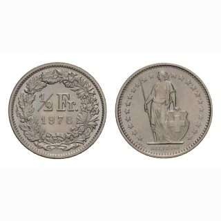 50 Rappen 1978 Schweiz