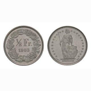 50 Rappen 1983 Schweiz