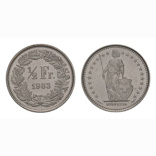 50 Rappen 1983 Schweiz