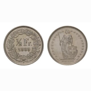 50 Rappen 1989 Schweiz