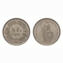 50 Rappen 1991 Schweiz