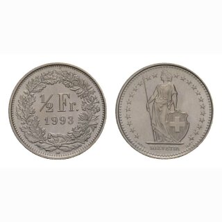 50 Rappen 1993 Schweiz