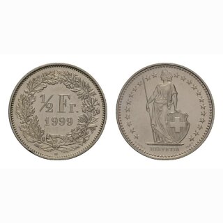 50 Rappen 1999 Schweiz