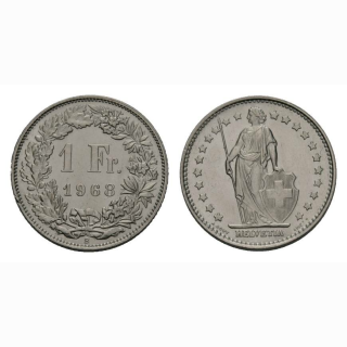 1 Franken 1968 B Schweiz