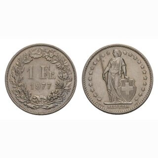 1 Franken 1977 Schweiz