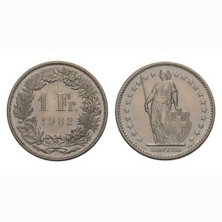 1 Franken 1982 Schweiz