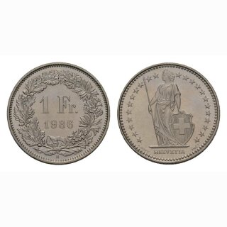 1 Franken 1986 Schweiz