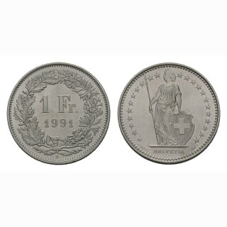 1 Franken 1991 Schweiz