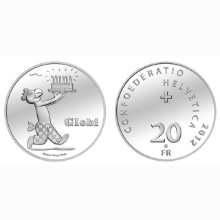 Schweiz 20 Franken 2012 B Globi