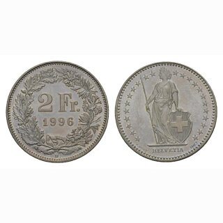 2 Franken 1996 Schweiz