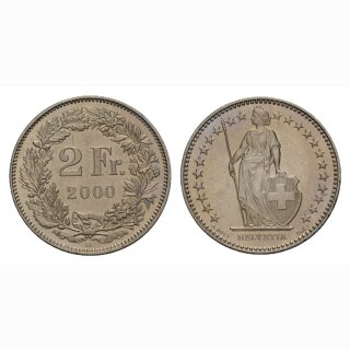 2 Franken 2000 Schweiz