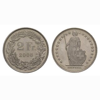 2 Franken 2008 Schweiz
