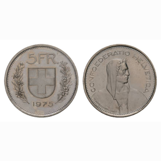 5 Franken 1975 Schweiz