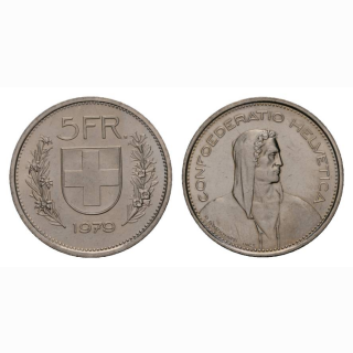 5 Franken 1979 Schweiz