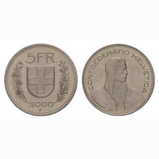 5 Franken 2000 Schweiz