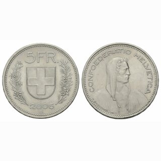 5 Franken 2006 Schweiz