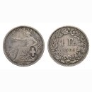 1 Franken 1860 Schweiz