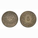 5 Rappen 1873 Schweiz