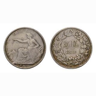 1/2 Franken 1850 Schweiz