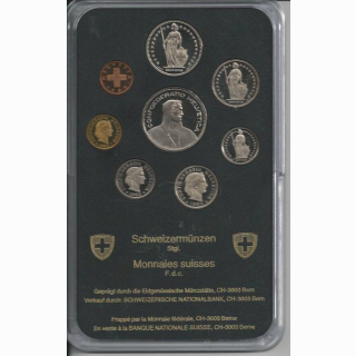 Schweizer Münzsatz 1983 stgl