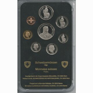 Schweizer Münzsatz 1991 stgl