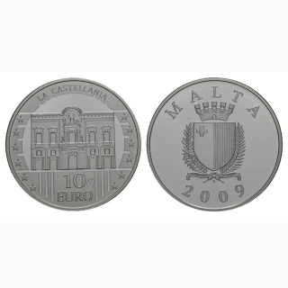 Malta 10 Euro 2009 Silber Gerichtsgebäude