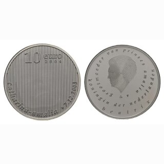 Niederland 10 Euro 2004 Silber Catharina Amalia