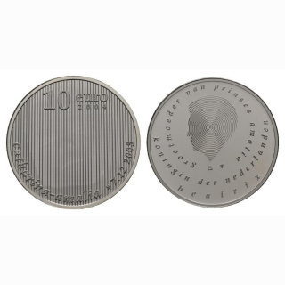 Niederland 10 Euro 2004 Silber Catharina Amalia