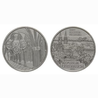 Österreich 10 Euro 2008 Silber Stiftkloster Neuburg
