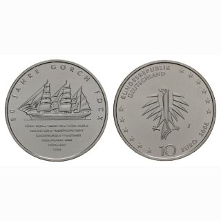 Deutschland 10 Euro 2008 Silber Gorch Fork