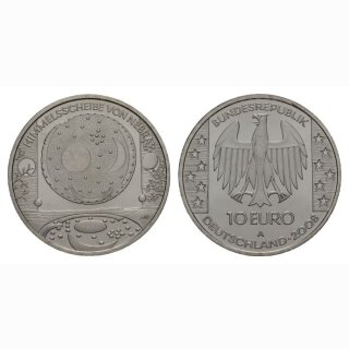 Deutschland 10 Euro 2008 Silber Himelscheibe von Nebra