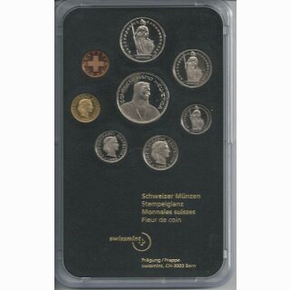 Schweizer Münzsatz 1998 stgl
