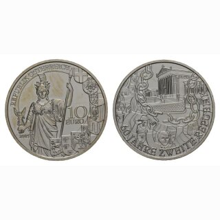 Österreich 10 Euro 2005 zweite Republik