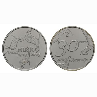 Slowenien 30 Euro 2009 Zoran Music